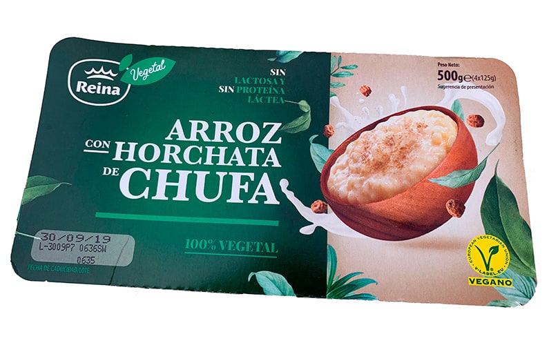 Arroz con horchata de chufa: La reinvención del arroz con leche 100% vegetal