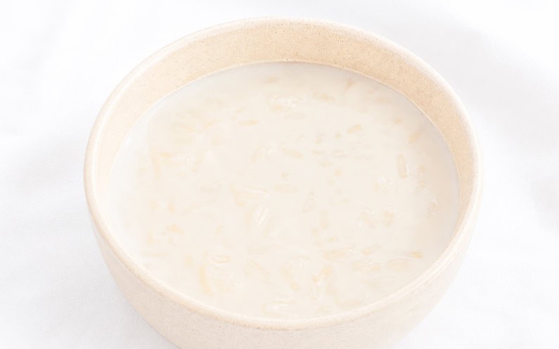 Postres con horchata de chufa